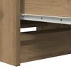 vidaXL Sideboard Artisan Oak Engineered Wood Medium Sideboard