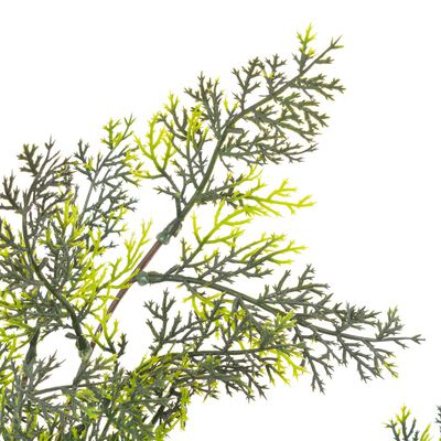 vidaXL Artificial Plant Cypress Tree with Pot Green 59.1"