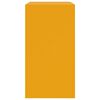vidaXL Sideboard Mustard Yellow Cold-rolled steel Medium Sideboard