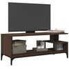 vidaXL TV Cabinet Brown Oak Engineered Wood Standard TV Cabinet