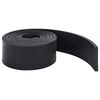 vidaXL Rubber Edge For Snow Plow Black Styrene-butadiene rubber Large