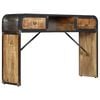 vidaXL Sideboard Natural Wood Solid Mango Wood and Iron Medium Sideboard