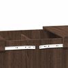 vidaXL Coffee Table Brown Oak Engineered Wood 39.4 in x 21.7 in x 15.7 in