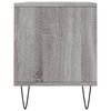vidaXL TV Cabinet Grey Sonoma Engineered Wood, Iron Medium TV Cabinet