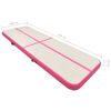 vidaXL Inflatable Gymnastics Mat with Pump 118.1x39.4x5.9" PVC Pink