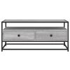 vidaXL TV Cabinet Grey Sonoma Engineered wood, steel Medium TV Cabinet