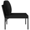 vidaXL Garden Lounge Set Black and Gray