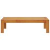 vidaXL Garden Table Brown Solid Acacia Wood 39.4x19.7x10.6 in Durable