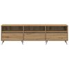 vidaXL TV Cabinet Artisan oak 59.06 x 11.81 x 17.52 in Engineered wood