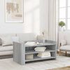 vidaXL Coffee Table Grey Sonoma Engineered Wood 39.4 in Coffee Table