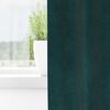 vidaXL Blackout Curtains 2 pcs Dark Green 55.12 x 55.12 in Velvet