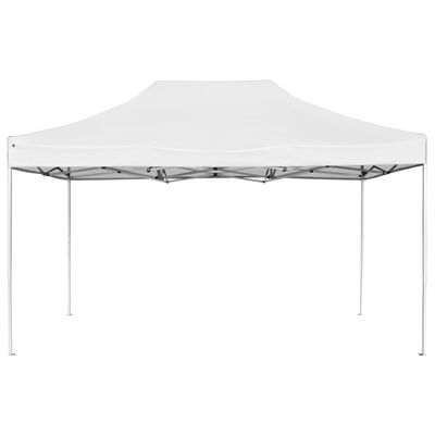 vidaXL Professional Folding Party Tent Aluminum 14.8'x9.8' White