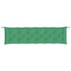 vidaXL Garden Bench Cushion Green Oxford fabric 78.7" x 19.7" x 2.8