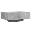 vidaXL Coffee Table Concrete Grey Engineered Wood 33.5 x 21.7 x 12.2 in