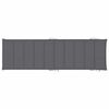 vidaXL Sun Lounger Anthracite Solid Acacia wood with a natural oil finish