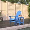 vidaXL Garden Chair Aqua blue HDPE (High Density Polyethylene) Large