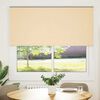 vidaXL Roller Blind Beige 100% Polyester, Aluminum 63 x 68.9 in