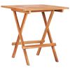 vidaXL Bistro Set Teak Fine sanded teak hardwood Standard Foldable