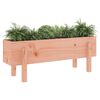 vidaXL Patio Raised Bed 101x30 x 15.0 " Solid Wood Douglas