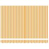 vidaXL Retractable Awning Manual Yellow and White 300x250 cm fabric