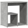 vidaXL Side Table Concrete Grey Engineered Wood Small Side Table