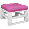 vidaXL Pallet Cushion Pink Oxford fabric (100% polyester) Medium