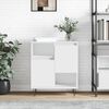 vidaXL Sideboard White Engineered wood Medium Sideboard Rectangular