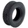 vidaXL Tire Set of 2 Black Rubber 13x5.00-6 Heavy Weight Endurance