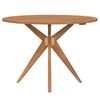 vidaXL Garden Dining Set Natural wood Solid acacia wood Medium Foldable