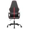 vidaXL Gaming Chair Black Faux leather, metal, plywood Standard