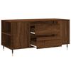 vidaXL Coffee Table Brown Oak Engineered wood Medium Coffee Table
