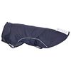 vidaXL Dog Raincoat Navy Blue Polyester M Water-resistant materials