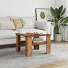 vidaXL Coffee Table Old Wood Engineered Wood Medium Coffee Table