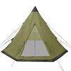 vidaXL 4-person Tent Green
