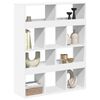 vidaXL Room Divider White Engineered Wood 39.4x13.0x49.4 in Room Divider