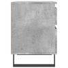 vidaXL Bedside Cabinet Set of 2 Concrete Grey Engineered wood, Metal