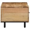 vidaXL Coffee Table Brown Solid Mango Wood Medium Coffee Table