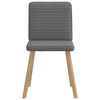 vidaXL Dining Chair Set of 4 Dark grey