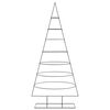 vidaXL Metal Christmas Tree for Decoration Black 82.7"