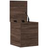 vidaXL Storage Box Brown Oak Engineered Wood Compact Storage Box