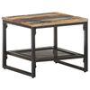 vidaXL Side Table Reclaimed Color, Black
