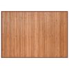 vidaXL Rug Natural Bamboo, Polypropylene 27.6 x 39.4 in Area Rug