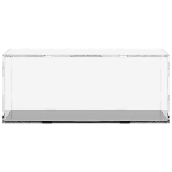 vidaXL Display Box Transparent 13.4x6.3x5.5" Acrylic
