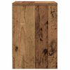 vidaXL Bedside Cabinet Set of 2 Old wood Engineered wood Compact