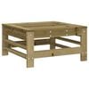 vidaXL Garden Lounge Set Natural Pine Treated Pine Wood, Plywood Medium