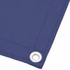 vidaXL Balcony Screen Blue 47.2x275.6" 100% Polyester Oxford