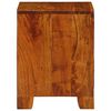 vidaXL Bedside Cabinet Set of 2 honey brown Solid acacia wood Compact