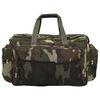 vidaXL Fishing Bag Waterproof Green Camouflage Oxford Fabric