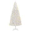 vidaXL Christmas Tree White PVC Extra Large Decorative Inlays