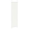 vidaXL Pleated Blind White 100% polyester 23.6 x 78.7 in